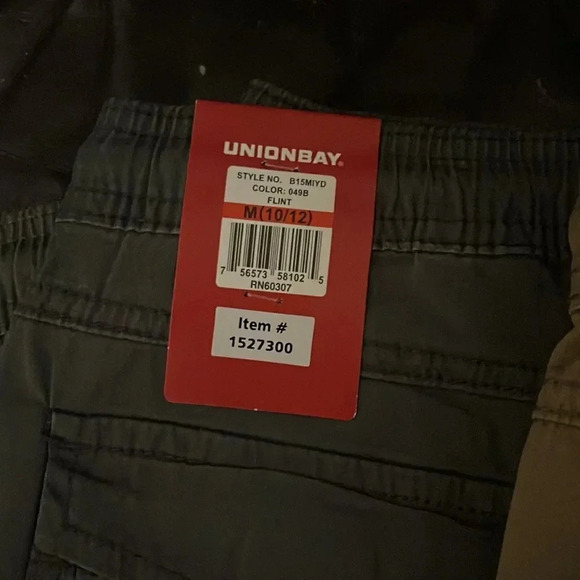 Unionbay Green, gray, khaki size 10/12 Medium School Uinform - Picture 12 of 13